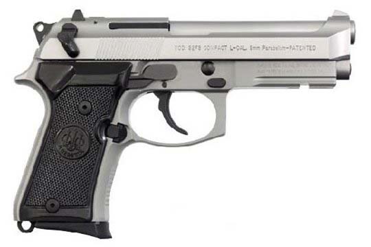 Beretta 92FS Inox Compact 9mm luger  Stainless Semi Auto Pistols BRTTA-86XYO8WM 82442868103