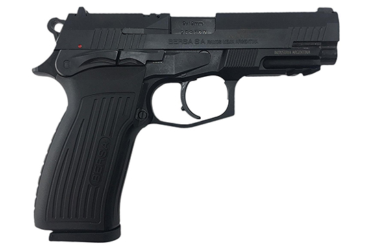 Bersa Thunder Pro Matte Black 9mm luger  Matte Black Semi Auto Pistols BERSA-5TGFJ6Z5 091664960137