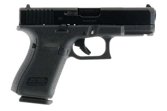Glock G19 Gen 5 9mm Luger Black Frame
