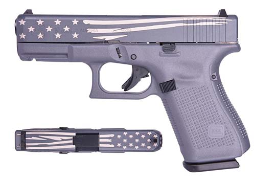 Glock G19 Gen 5 9mm Luger Gray Cerakote Frame