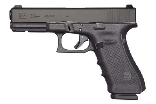 Glock G22 Gen 4 .40 S&W Black Frame