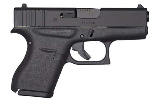 Glock G43 Gen 3 9mm Luger Black Frame