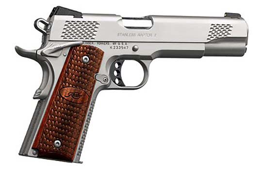 Kimber Stainless Raptor II  .45 ACP  Semi Auto Pistol UPC 669278321813