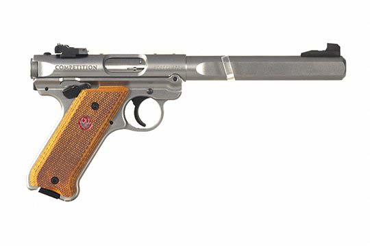 Ruger Mark IV Competition .22 LR Satin Stainless Frame