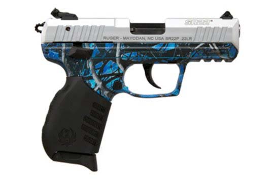 Ruger SR22 Standard .22 LR Moon Shine Reduced Undertow Camo Frame