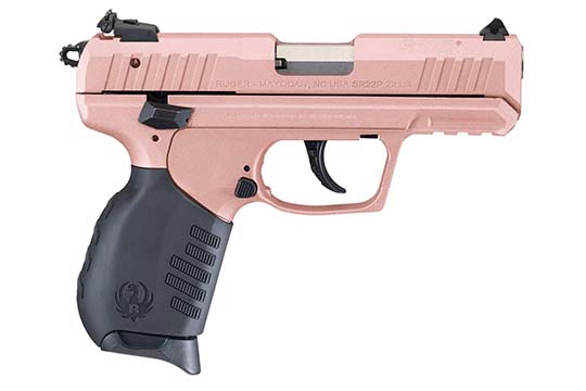 Ruger SR22 Standard .22 LR Rose Gold Cerakote Frame