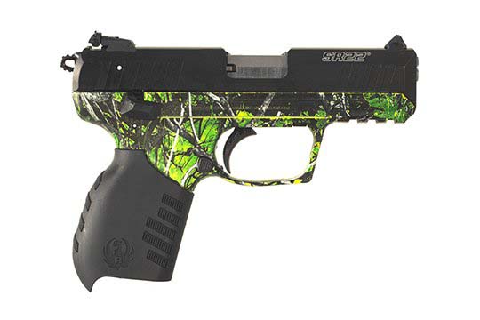 Ruger SR22 Standard .22 LR Moon Shine Toxic Camo Frame