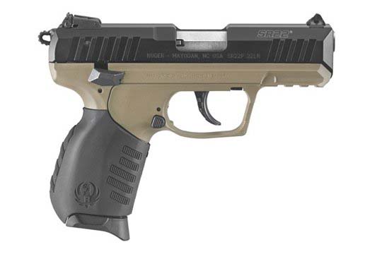 Ruger SR22 Standard .22 LR Flat Dark Earth Frame