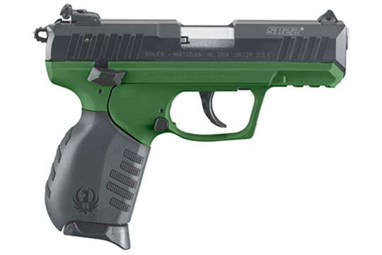 Ruger SR22 Standard .22 LR Farmer Green Frame