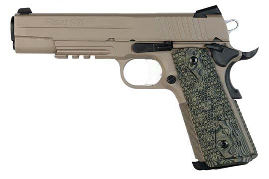 Sig Sauer 1911 Scorpion .45 ACP Flat Dark Earth PVD Frame