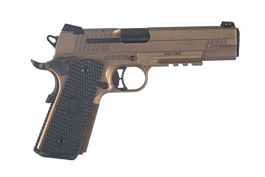 Sig Sauer 1911 Emperor Scorpion .45 ACP Flat Dark Earth PVD Frame