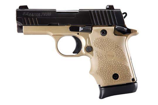 Sig Sauer P938 Combat 9mm Luger Flat Dark Earth PVD Frame