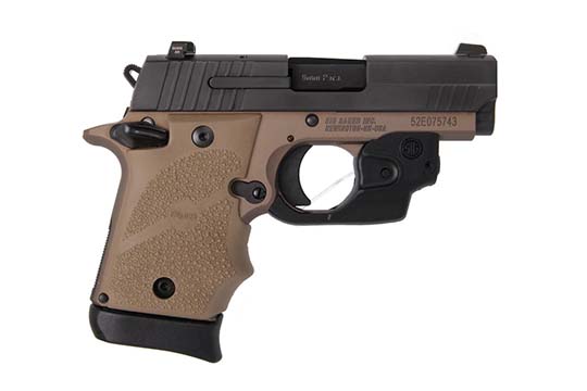 Sig Sauer P938 Combat 9mm Luger Flat Dark Earth PVD Frame