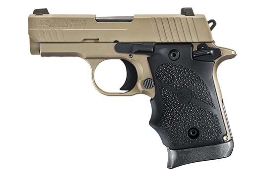 Sig Sauer P938 Scorpion 9mm Luger Flat Dark Earth PVD Frame