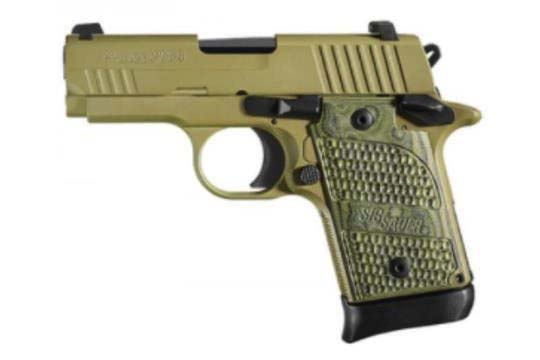 Sig Sauer P938 Scorpion 9mm Luger Flat Dark Earth PVD Frame