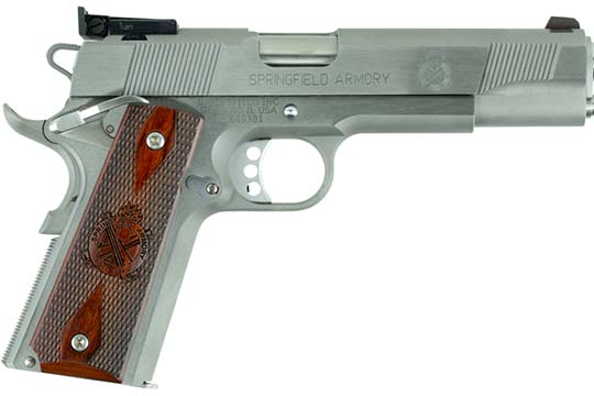 Springfield Armory 1911 Target .45 ACP Stainless Frame