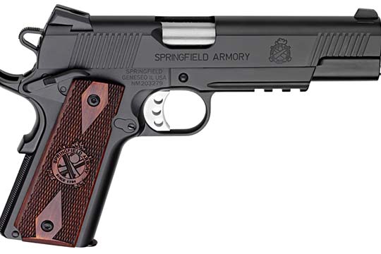 Springfield Armory 1911 Loaded Operator .45 ACP Black Armory Kote Frame