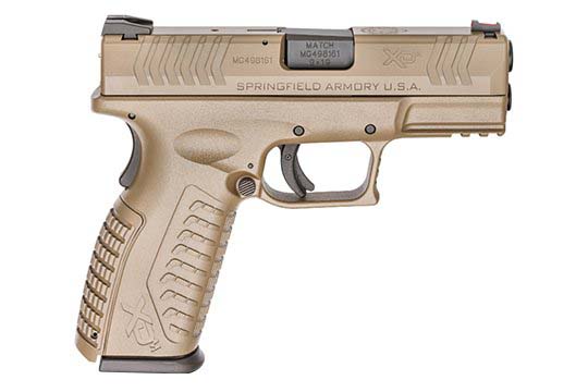 Springfield Armory XD-M Standard 9mm Luger Flat Dark Earth Frame