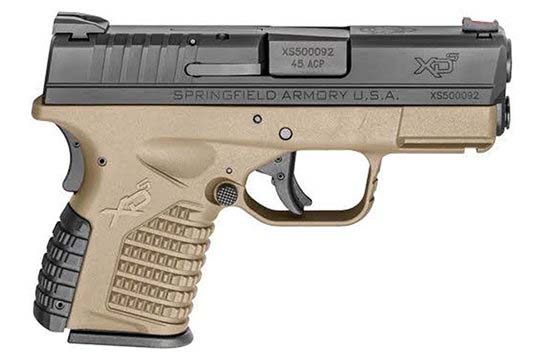 Springfield Armory XD-S Standard .45 ACP Flat Dark Earth Frame